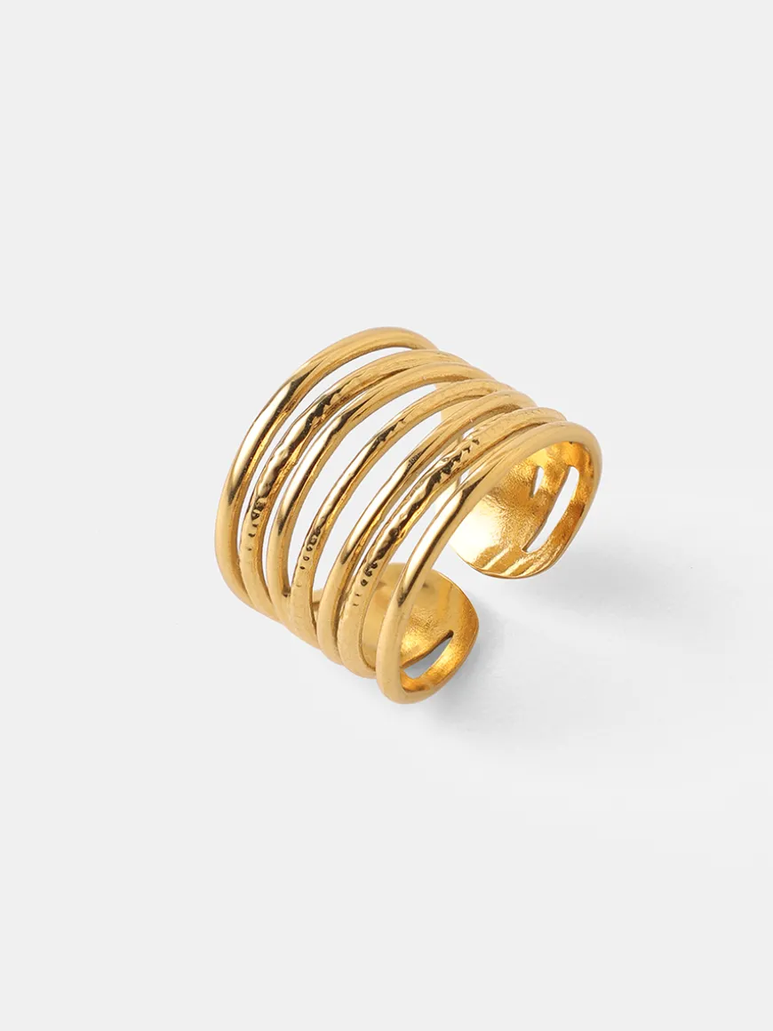 Modern Melody Ring