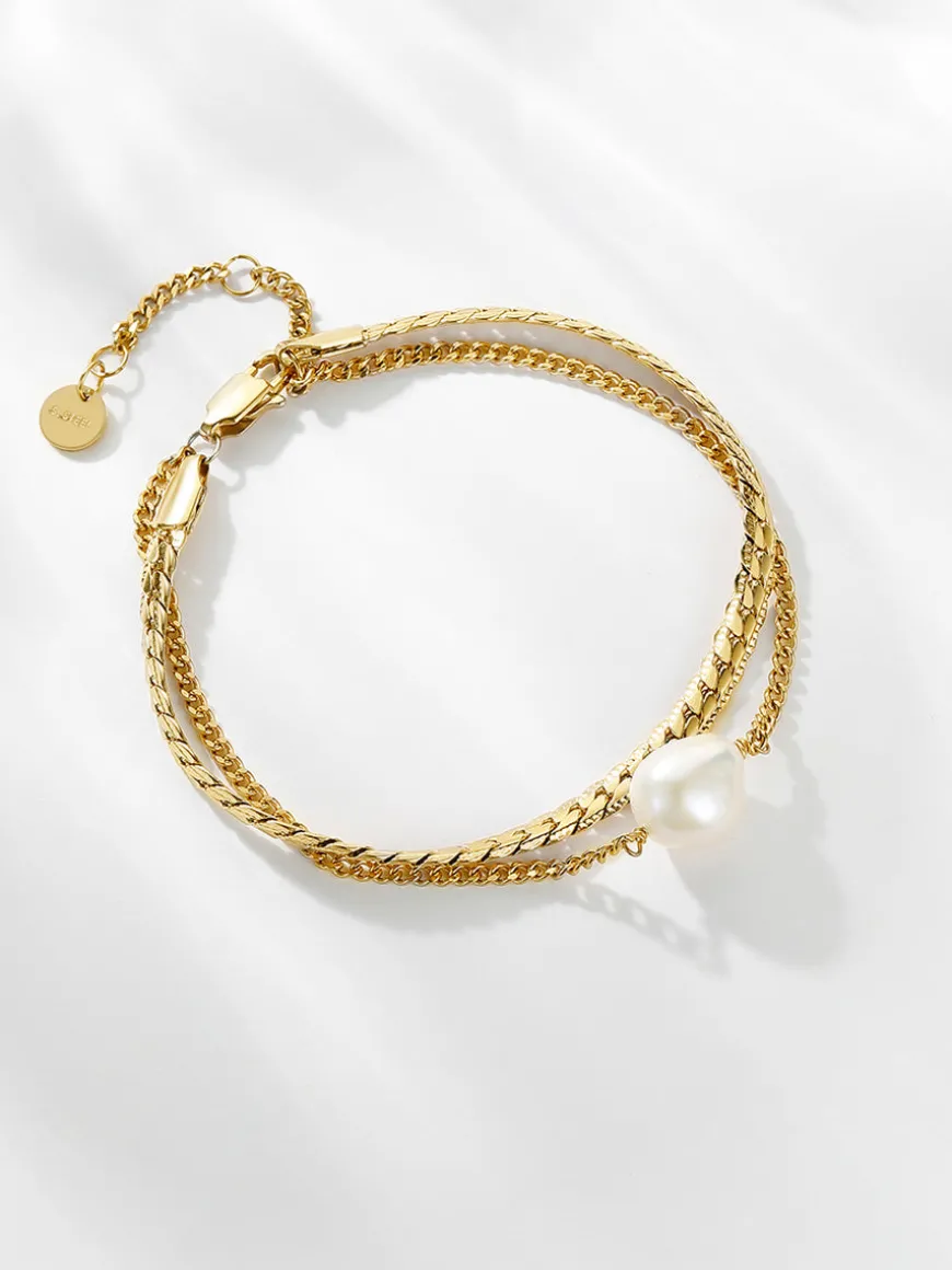 Modern Pearl Armband