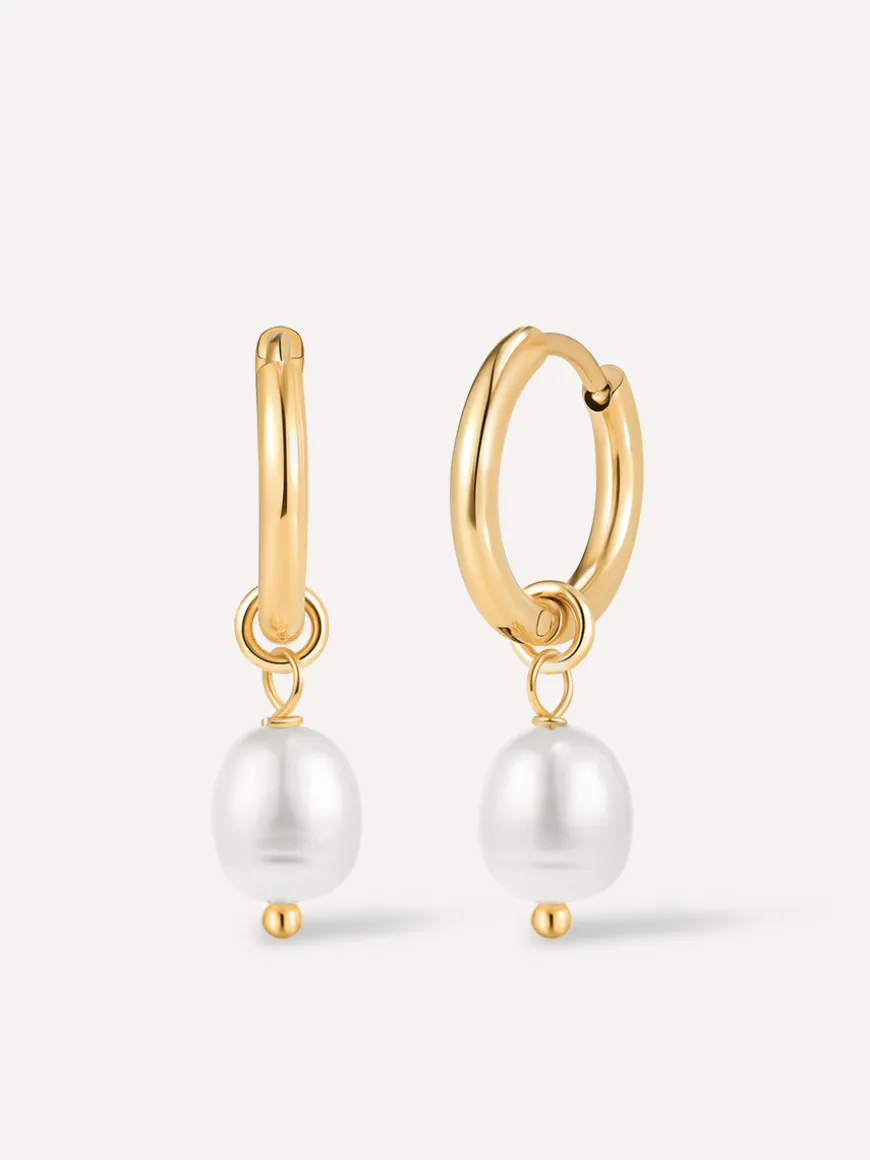 Modern Pearl Small Ohrringe