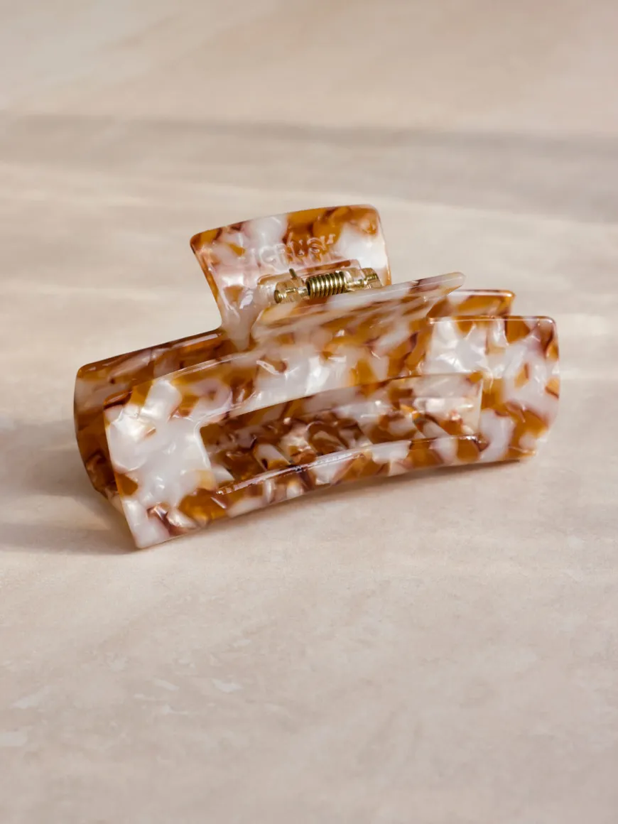 Modern Style Haarklammer Caramel Color