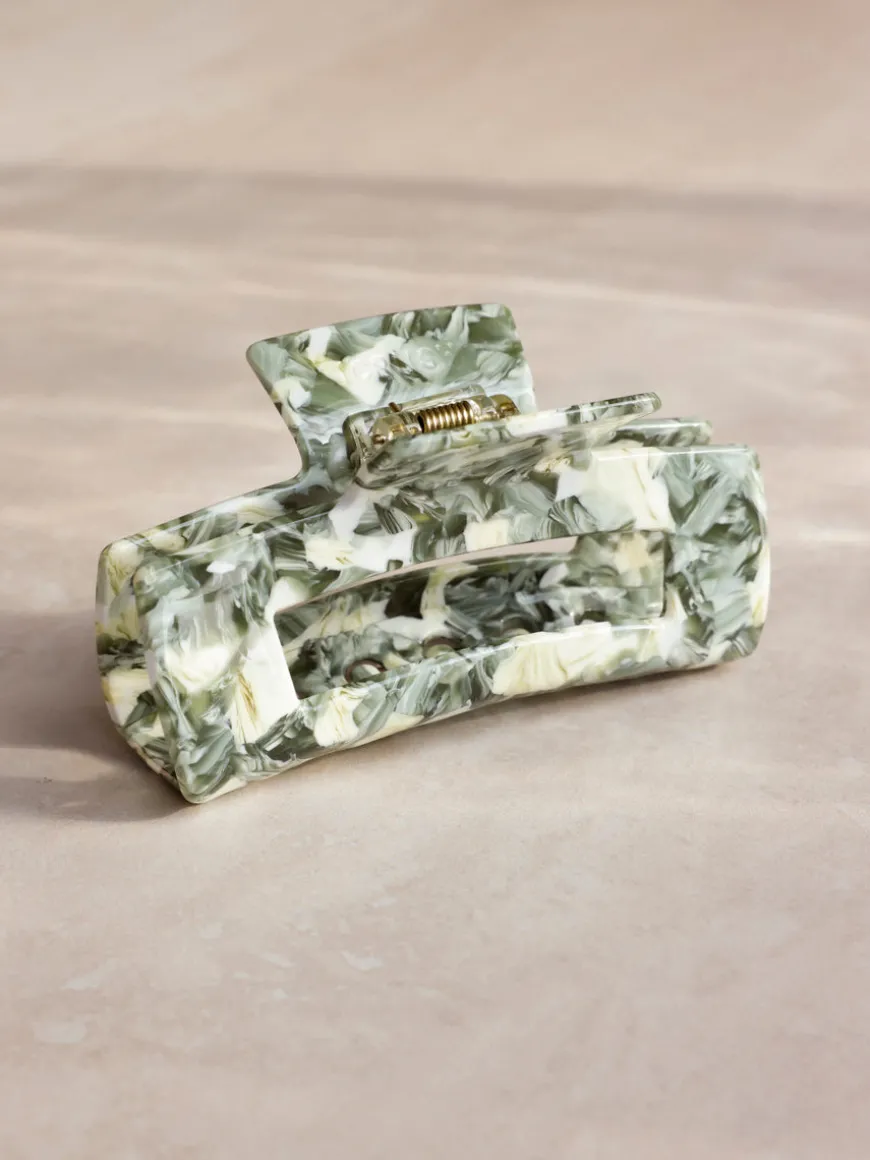 Modern Style Haarklammer Matcha Green