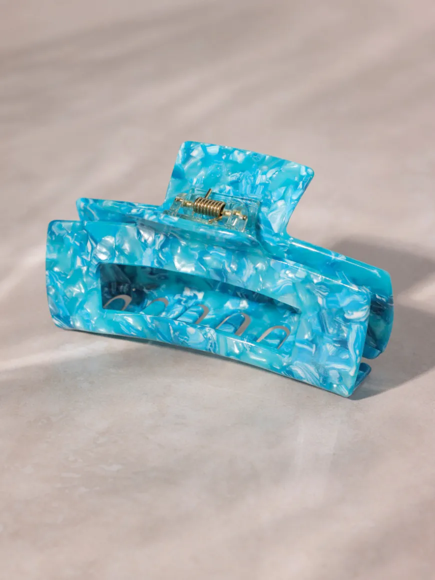 Modern Style Haarklammer Ocean Blue