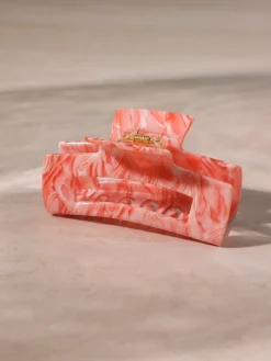 Modern Style Haarklammer Pink-orange