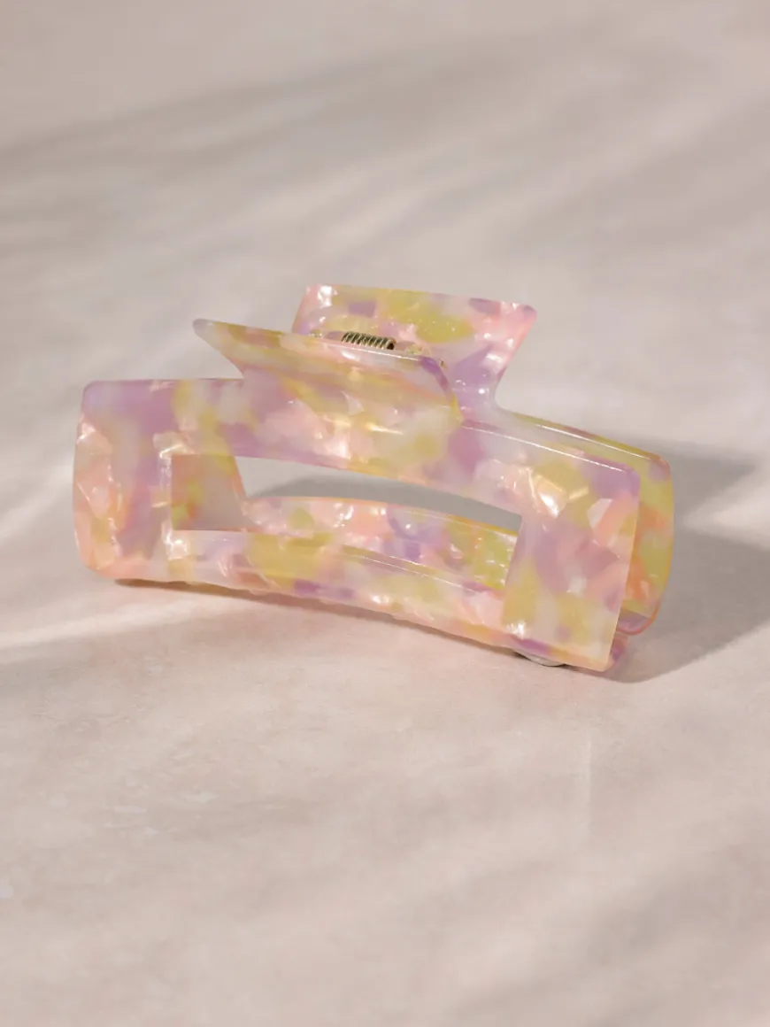 Modern Style Haarklammer Spring Marble