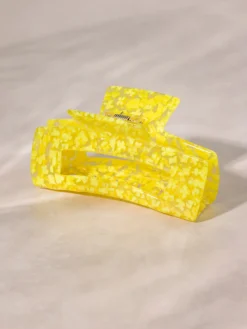 Modern Style Haarklammer Yellow Floral