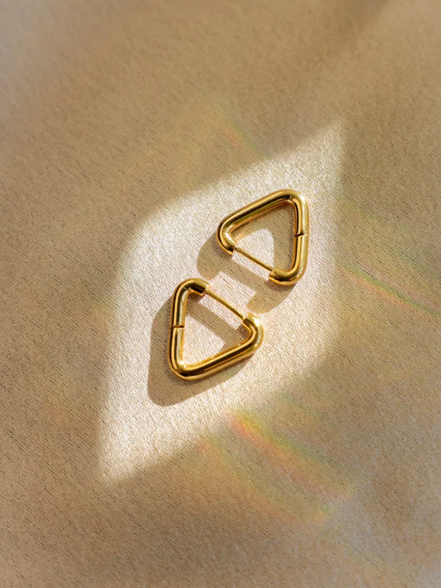 Modern Triangle Ohrringe
