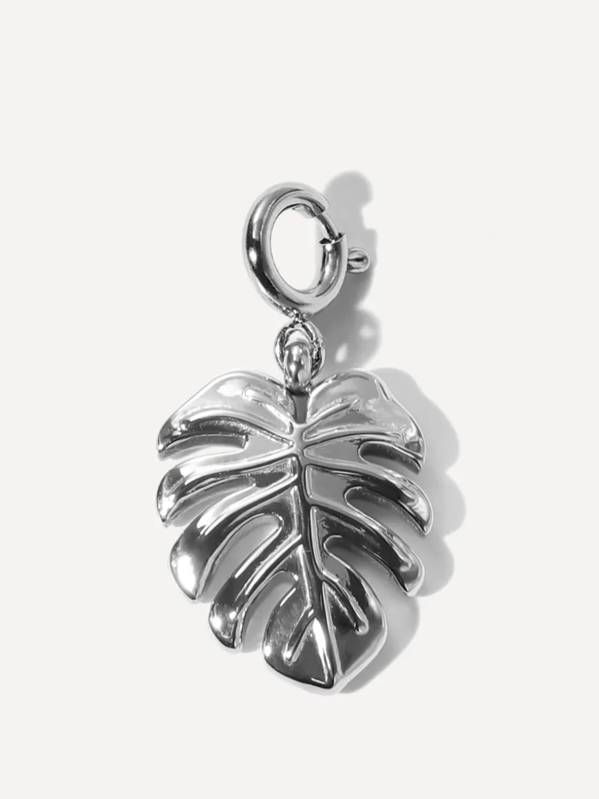 Monstera Leaf Ketten-Charm