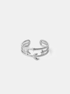 Moonlit Star Ring