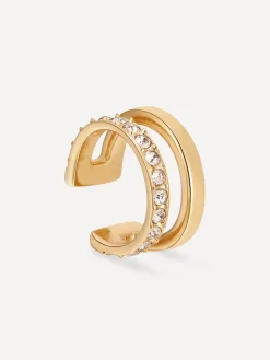 Moon Phase Duo Brilliant Earcuff