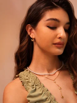 Moon Phase Duo Brilliant Earcuff