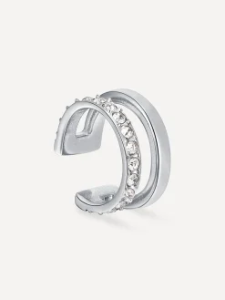 Moon Phase Duo Brilliant Earcuff