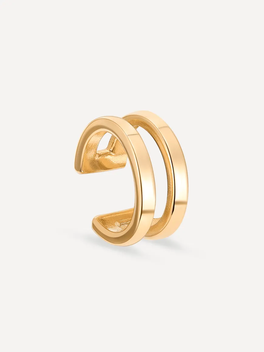 Moon Phase Duo Plain Earcuff