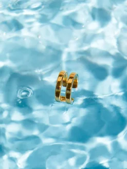 Moon Phase Duo Plain Earcuff