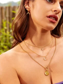 Moon Phase Gleaming Ketten-Charm
