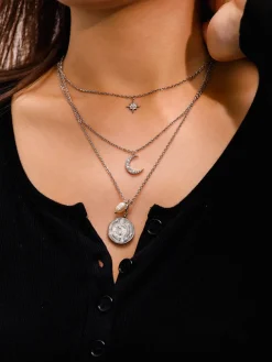 Moon Phase Gleaming Ketten-Charm