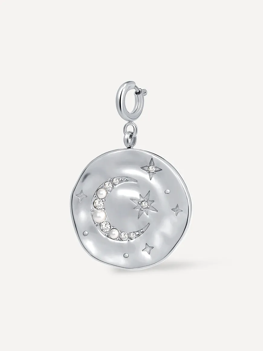Moon Phase Gleaming Ketten-Charm