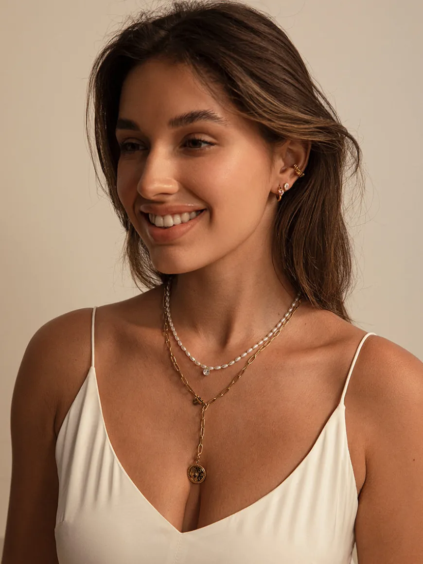 Moon Phase Glow Ketten-Charm