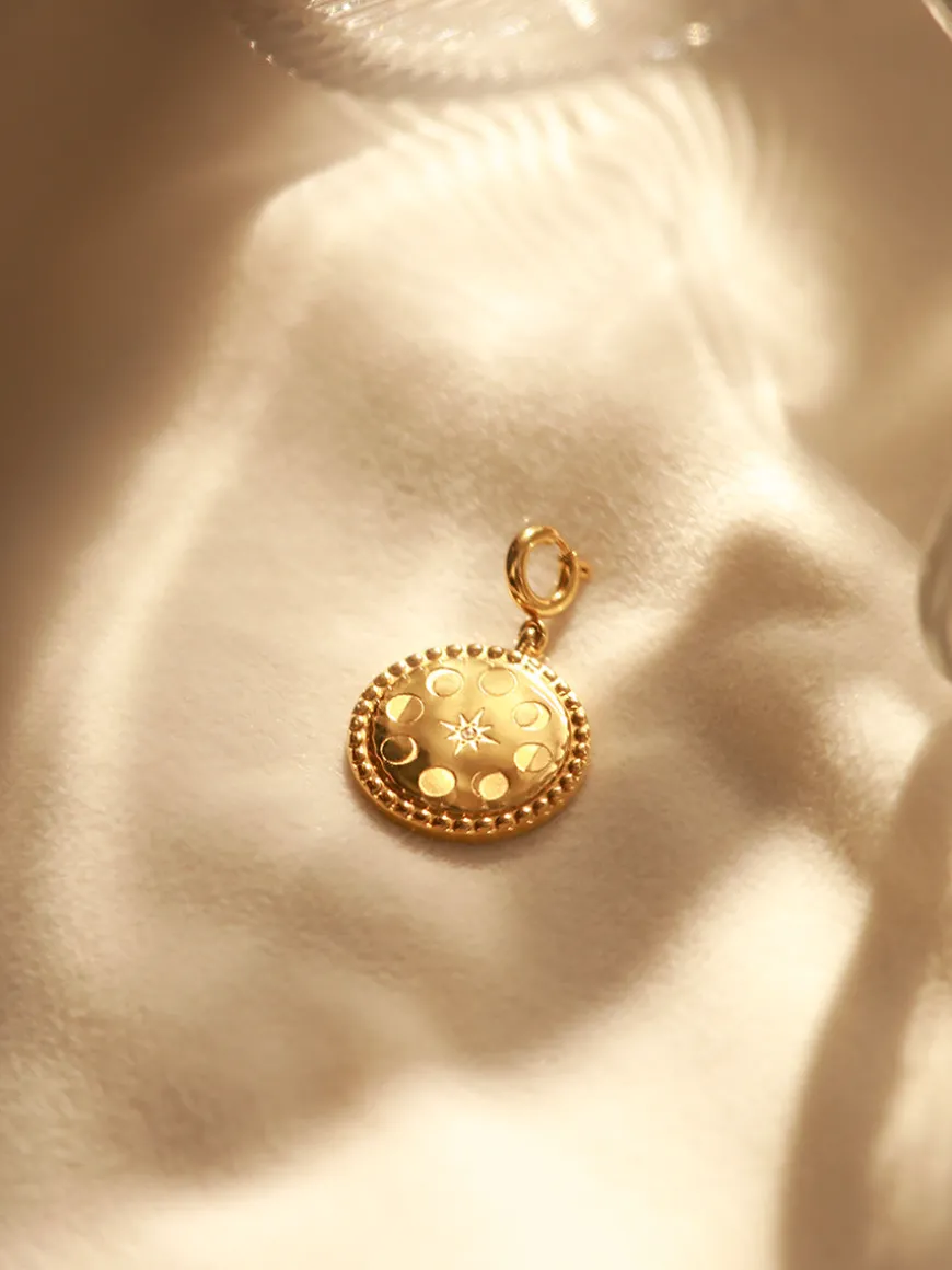 Moon Phase Glow Ketten-Charm