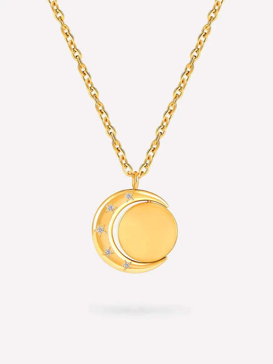 Moon Phase N Sun Kette