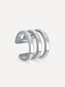 Moon Phase Trio Plain Earcuff