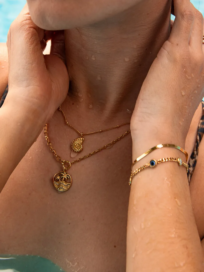 Moon Shell Kette
