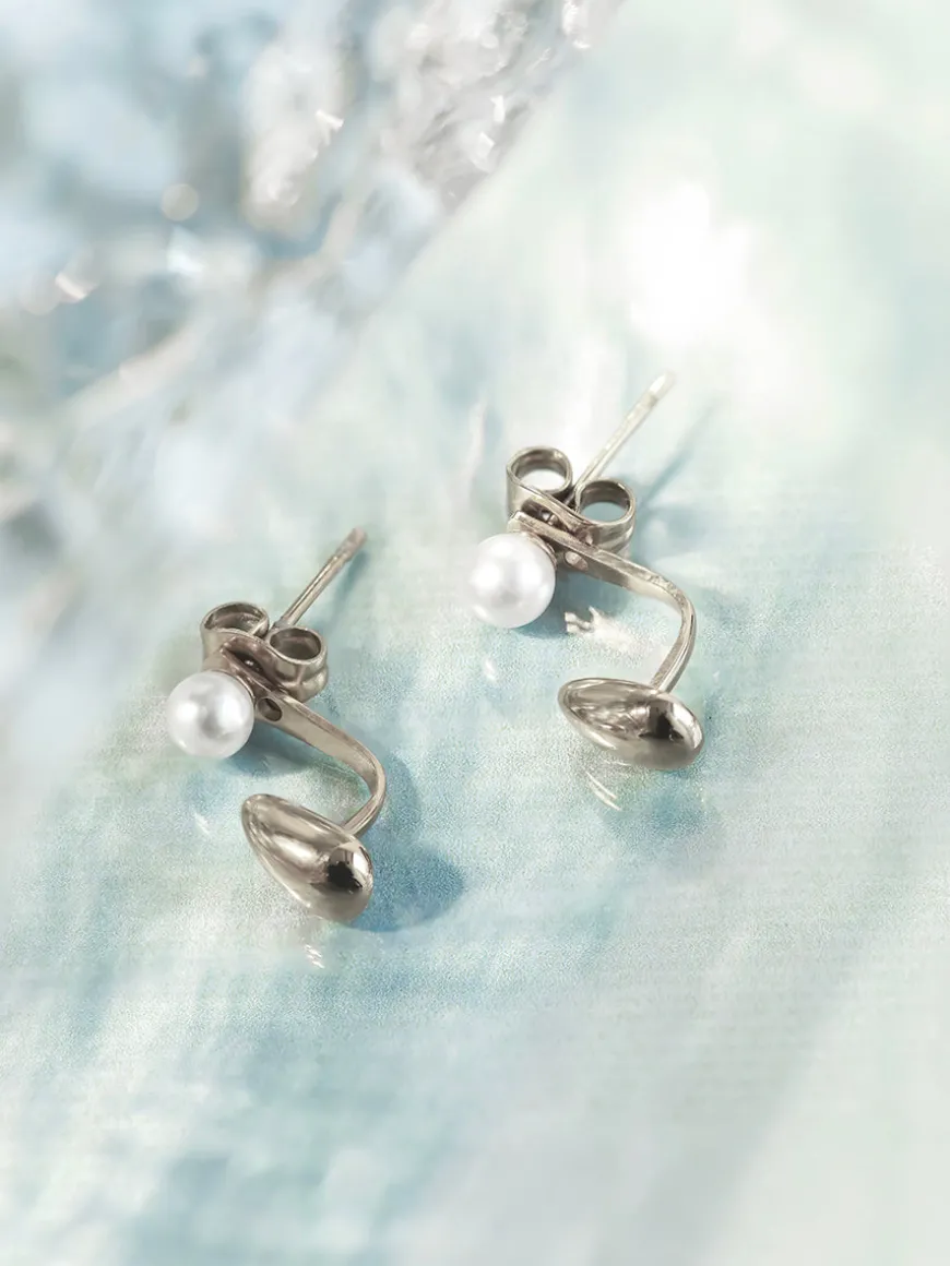 Ocean Drop Pearl Ohrringe