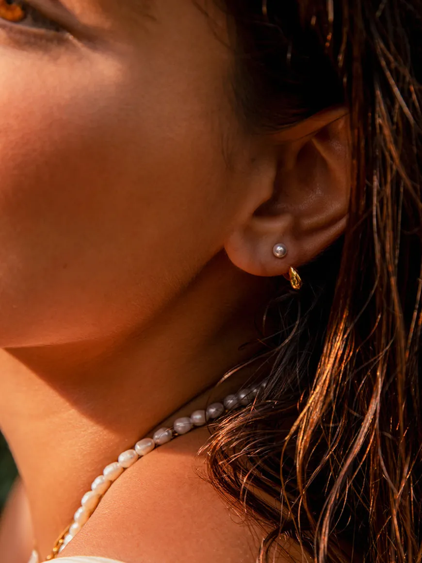 Ocean Drop Pearl Ohrringe