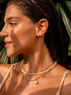 Ocean Drop Pearl Ohrringe