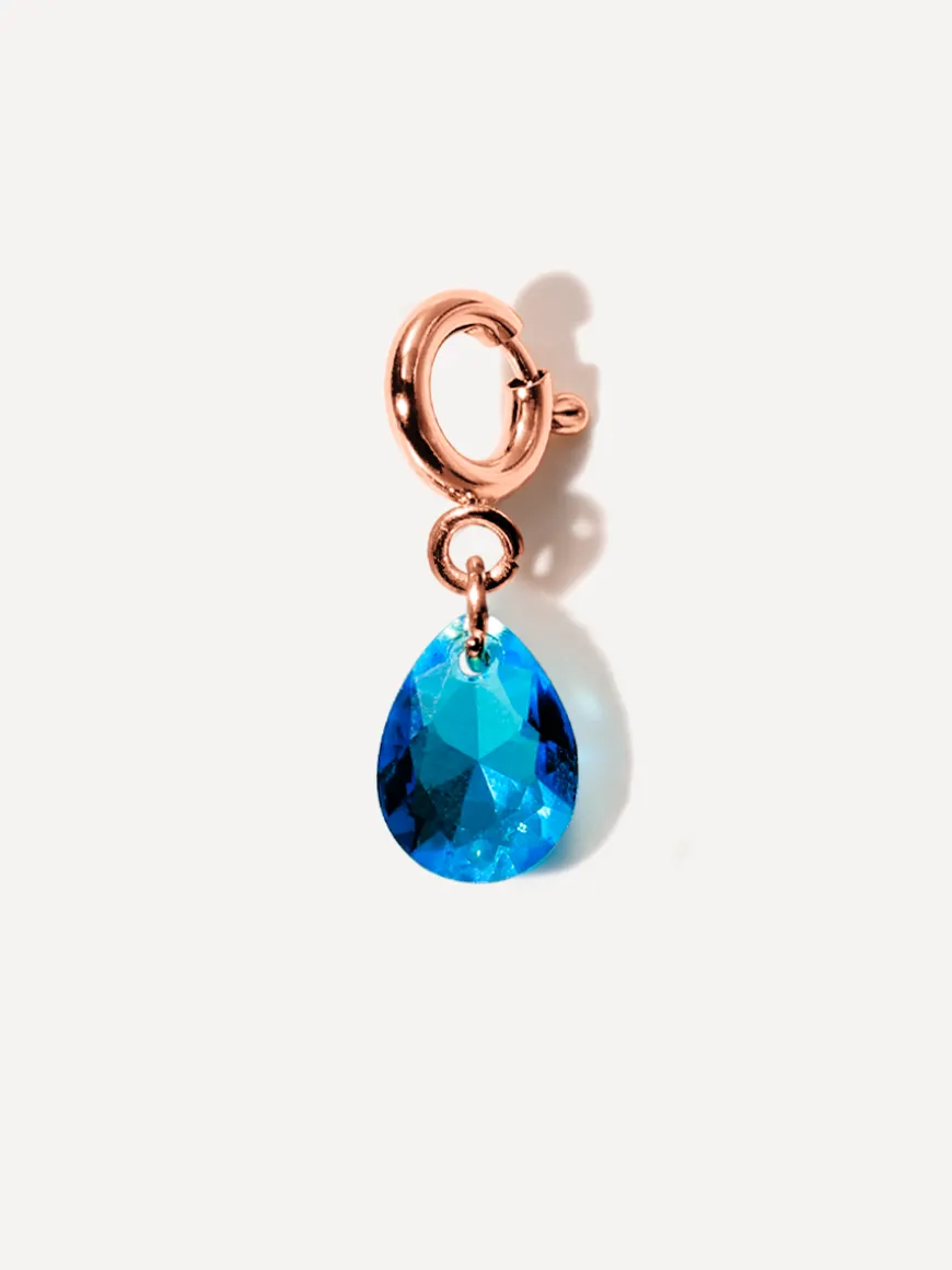 Ocean Teardrop Ketten-Charm