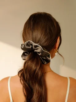 Olive Charm Scrunchie
