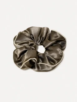 Olive Charm Scrunchie