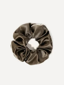 Olive Charm Scrunchie