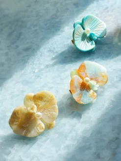Orchid Glow Blue Hairpin
