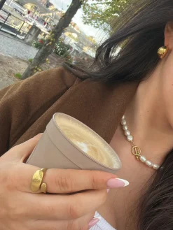 Oval Curve Ring