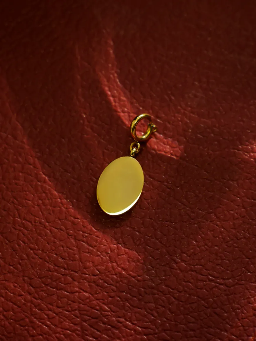 Oval Elegance Ketten-Charm
