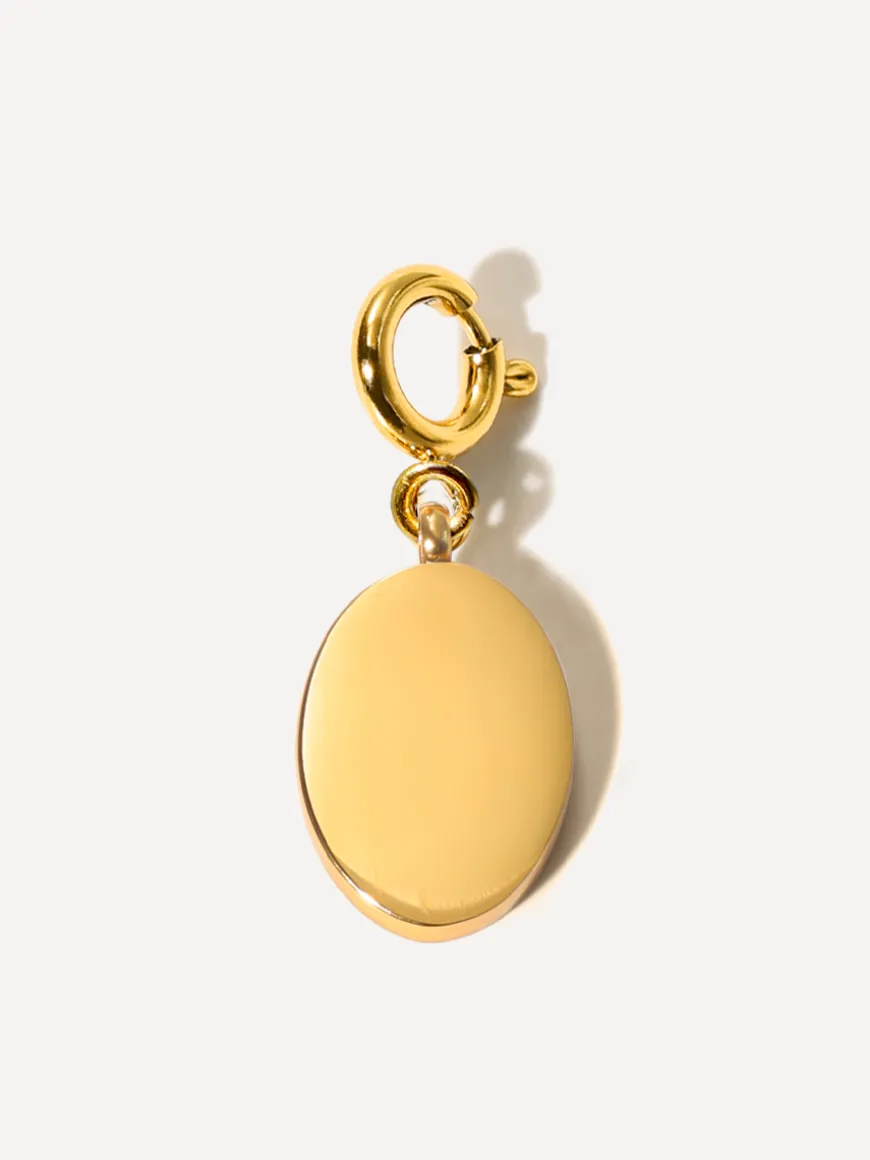 Oval Elegance Ketten-Charm