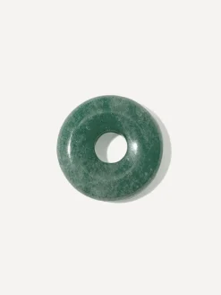 (Passend zu Ohrringen ≥ 17 mm) Dreamy Donut Jade Green Ohrring-Charm