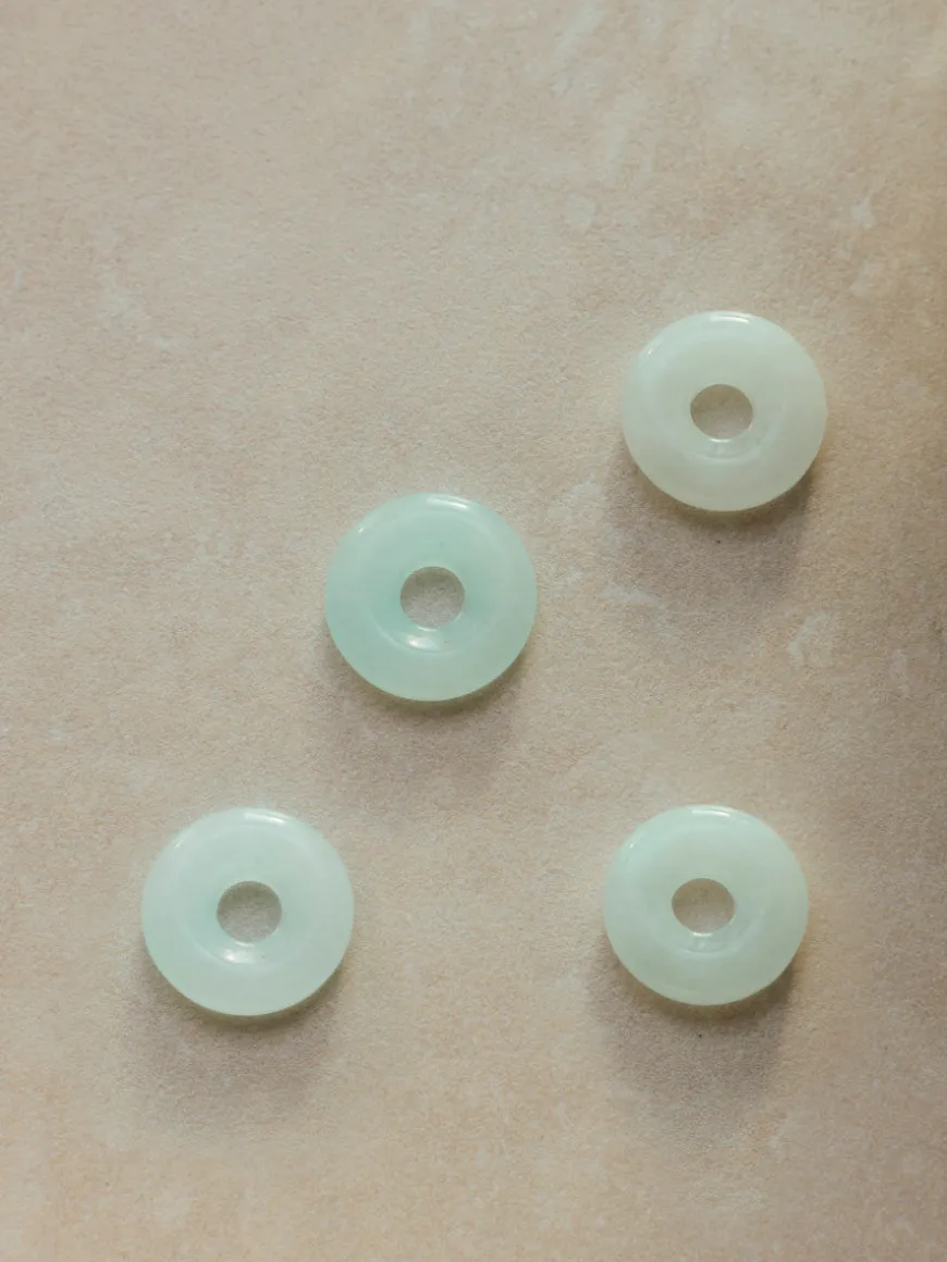 (Passend zu Ohrringen ≥ 17 mm) Dreamy Donut Light Blue Ohrring-Charm