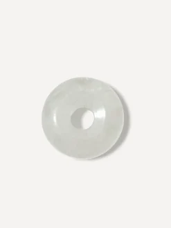 (Passend zu Ohrringen ≥ 17 mm) Dreamy Donut White Ohrring-Charm