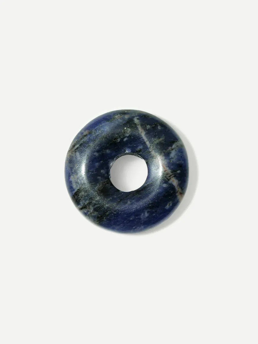 (Passend zu Ohrringen ≥ 17 mm) Dreamy Donut Navy Blue Ohrring-Charm