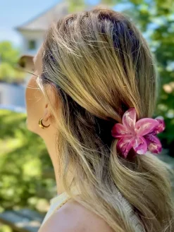 Pastel Petal Pink Haarklammer