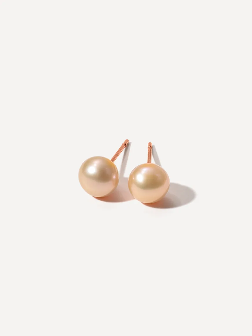 Pearl Beauty Orange Ohrringe