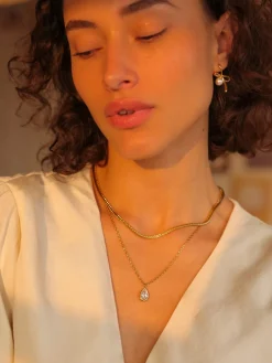 Pearl Click Ohrringe
