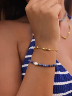Pearl Dawn Dark Blue ARMBAND