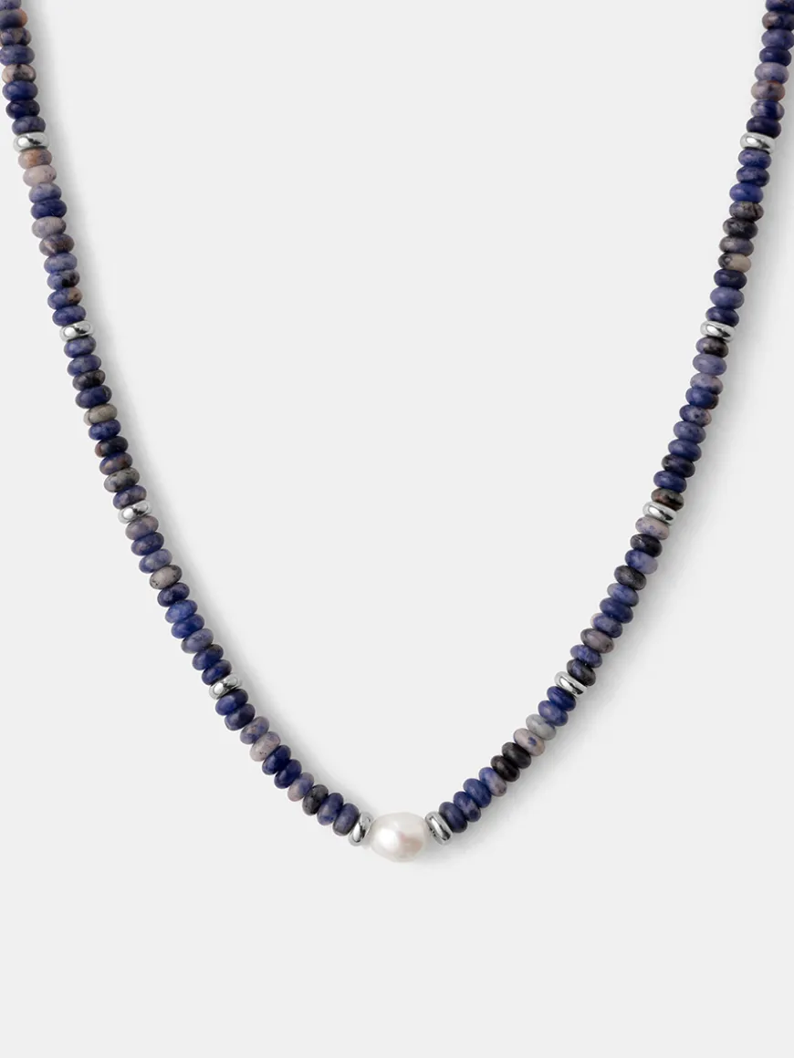 Pearl Dawn Dark Blue Kette
