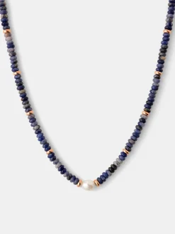 Pearl Dawn Dark Blue Kette
