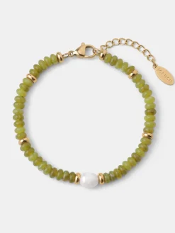 Pearl Dawn Dark Green ARMBAND