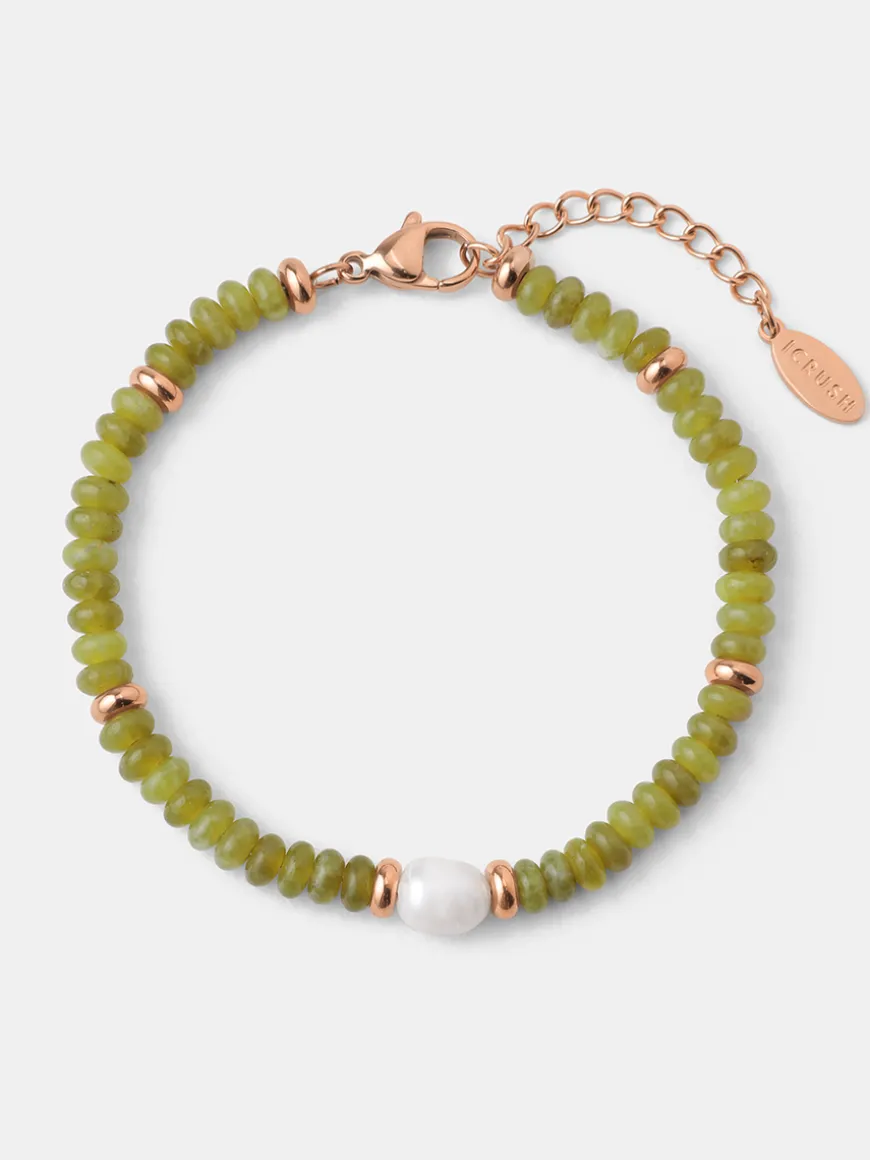 Pearl Dawn Dark Green ARMBAND