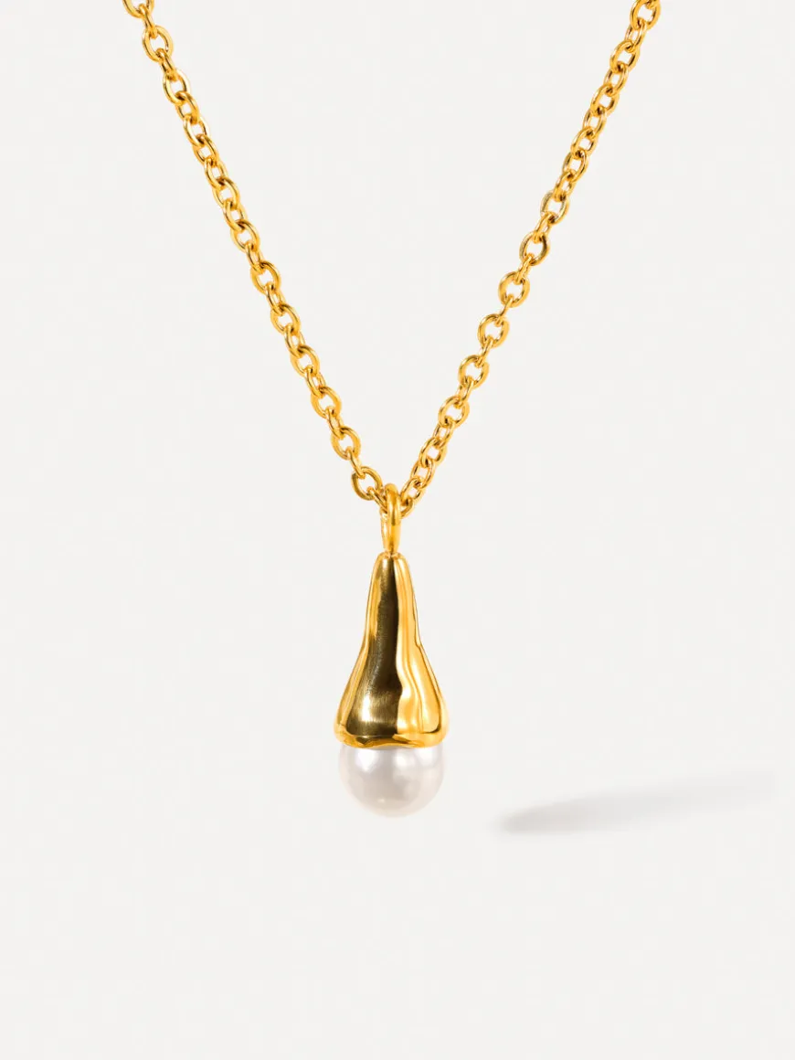 Pearlescent Drop Kette