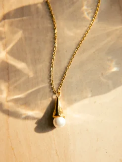 Pearlescent Drop Kette